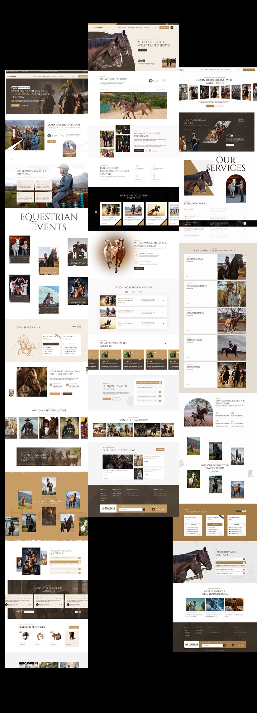Horsera – Equestrian & Horse Riding Club WordPress Theme